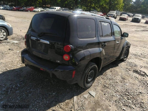 2007 Chevrolet HHR LS with VIN 3GNDA13D97S526057, listed as a IAAI auction lot 37012705 with 1 miles. Bid and sale history available at carsss.com. Image 4.