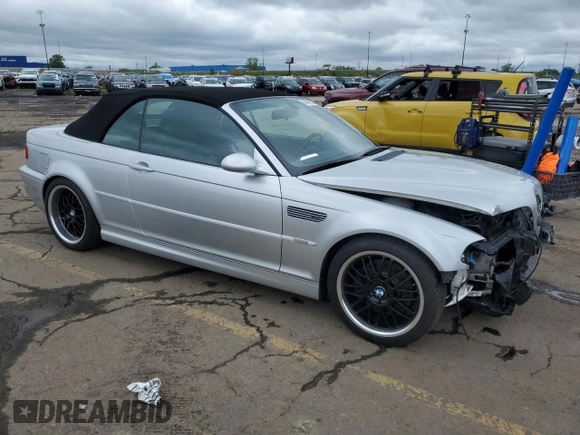 2003 BMW 3 Series M3 z VIN WBSBR93493PK02213, wystawiony jako Copart lot #58081525 z przebiegiem 149 941 mil mil oraz Czysty tytuł • Clean title. Historia ofert i sprzedaży dostępna na DreamBid. Obrazek 4.