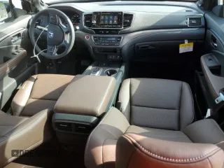 2024 Honda Ridgeline RTL with VIN 5FPYK3F57RB028966, listed as a Copart auction lot 60211885 with 10,963 mi miles and Salvage title. Bid and sale history available at DreamBid. Image 8.