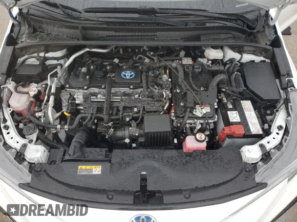 2023 Toyota Corolla Hybrid LE with VIN JTDBDMHE1P3007343, listed as a Copart auction lot 45537195 with 50,913 mi miles and Salvage Title. Bid and sale history available at carsss.com. Image 13.