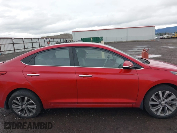 2018 Hyundai Accent Limited with VIN 3KPC34A39JE029719, listed as a IAAI auction lot 41867714 with 89,442 mi miles. Bid and sale history available at carsss.com. Image 13.