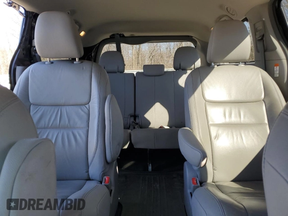 2016 Toyota Sienna Ltd with VIN 5TDDK3DC7GS130835, listed as a Copart auction lot 47669865 with 122,685 mi miles and Salvage Title. Bid and sale history available at carsss.com. Image 10.