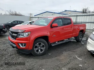 2018 Chevrolet Colorado 4WD Z71 z VIN 1GCGTDENXJ1177376, wystawiony jako Copart lot #51917235 z przebiegiem 45 948 mil mil oraz Szkoda całkowita • Salvage title. Historia ofert i sprzedaży dostępna na DreamBid. Obrazek 1.