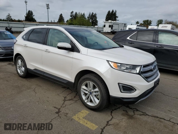 2018 Ford Edge SEL with VIN 2FMPK4J84JBB79918, listed as a Copart auction lot 52801355 with 50,933 mi miles and Salvage Title. Bid and sale history available at DreamBid. Image 4.