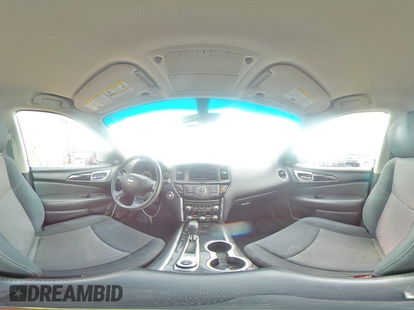 2018 Nissan Pathfinder SL with VIN 5N1DR2MM9JC668472, listed as a Copart auction lot 61376505 with 127,250 mi miles and Salvage title. Bid and sale history available at DreamBid. Image 15.