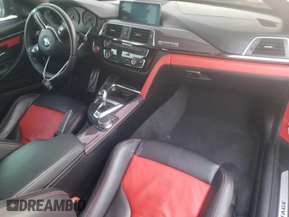 2020 BMW M4 with VIN WBS4Y9C03LFJ69918, listed as a Copart auction lot 77005493 with 0 mi miles. Bid and sale history available at carsss.com. Image 8.