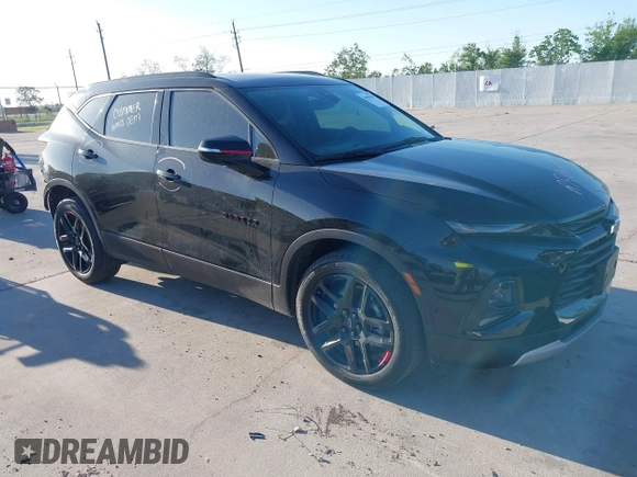 2022 Chevrolet Blazer LT z VIN 3GNKBCR43NS117945, wystawiony jako IAAI lot #41969365 z przebiegiem 18 918 mil mil oraz . Historia ofert i sprzedaży dostępna na DreamBid. Obrazek 1.