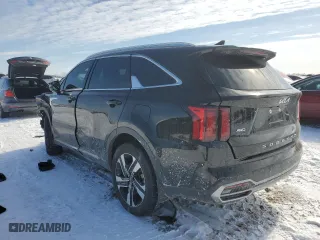 2022 Kia Sorento Hybrid EX with VIN KNDRHDLG3N5117372, listed as a Copart auction lot 45593285 with 39,438 mi miles and Salvage Title. Bid and sale history available at carsss.com. Image 2.