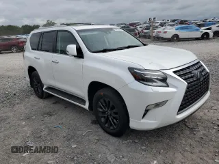 2021 Lexus GX 460 Premium z VIN JTJAM7BX5M5299714, wystawiony jako Copart lot #56012695 z przebiegiem Nie podano mil oraz Szkoda całkowita • Salvage title. Historia ofert i sprzedaży dostępna na DreamBid. Obrazek 4.