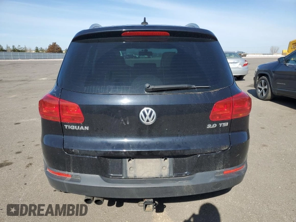 2012 Volkswagen Tiguan SE with VIN WVGAV7AX3CW605413, listed as a Copart auction lot 49847145 with 143,499 mi miles and Salvage Title. Bid and sale history available at DreamBid. Image 6.