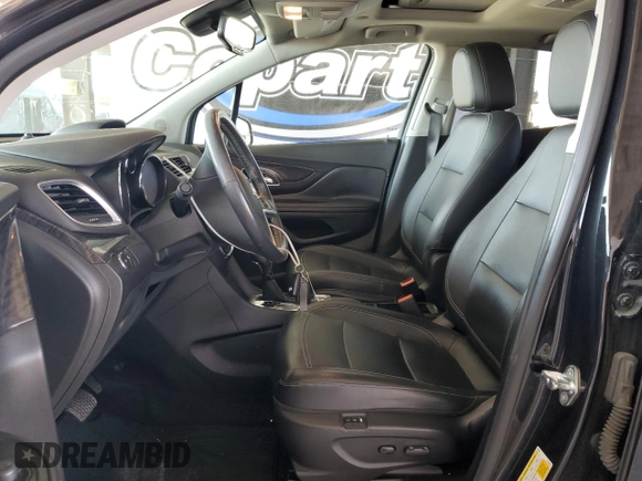 2013 Buick Encore Leather with VIN KL4CJCSB7DB103415, listed as a Copart auction lot 53165485 with 24,019 mi miles and Salvage Title. Bid and sale history available at carsss.com. Image 7.