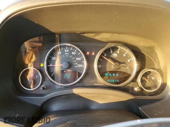 2010 Jeep Patriot Limited with VIN 1J4NF4GB8AD551154, listed as a Copart auction lot 44449995 with 155,814 mi miles and Clean Title. Bid and sale history available at carsss.com. Image 9.
