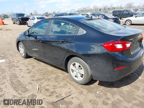 2018 Chevrolet Cruze LS with VIN 1G1BC5SMXJ7227310, listed as a IAAI auction lot 41867106 with 112,501 mi miles and . Bid and sale history available at DreamBid. Image 3.