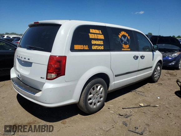 2014 Ram Cargo Van Tradesman with VIN 2C4JRGAG5ER327392, listed as a Copart auction lot 55894054 with 250,088 mi miles and Salvage Title. Bid and sale history available at carsss.com. Image 3.