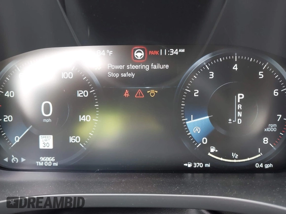 2018 Volvo XC60 Inscription with VIN YV4A22RL6J1023802, listed as a IAAI auction lot 42357101 with 96,866 mi miles and . Bid and sale history available at DreamBid. Image 7.