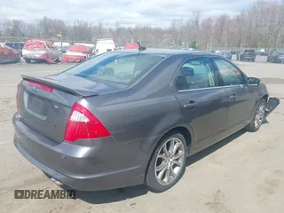 2010 Ford Fusion SE with VIN 3FAHP0HA3AR248729, listed as a IAAI auction lot 42030832 with 113,972 mi miles. Bid and sale history available at carsss.com. Image 4.