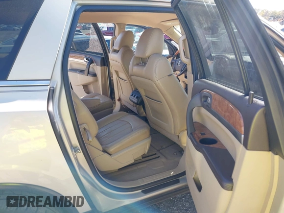 2011 Buick Enclave CXL-1 with VIN 5GAKRBED4BJ301276, listed as a IAAI auction lot 41800328 with 186,230 mi miles. Bid and sale history available at carsss.com. Image 8.
