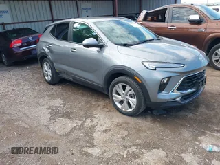 2025 Buick Encore GX Preferred with VIN KL4AMBSP5SB027369, listed as a IAAI auction lot 42110250 with 26,404 mi miles and . Bid and sale history available at DreamBid. Image 1.