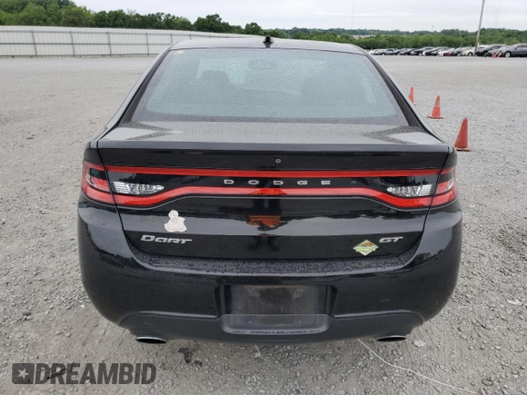 2015 Dodge Dart GT with VIN 1C3CDFEB7FD180789, listed as a Copart auction lot 55794785 with 143,147 mi miles and Salvage title. Bid and sale history available at DreamBid. Image 6.