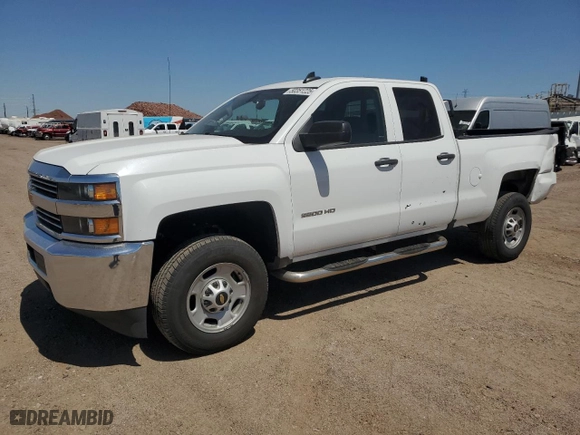 2016 Chevrolet Silverado 2500HD Work Truck with VIN 1GC2CUEG0GZ418528, listed as a Copart auction lot 50351225 with 154,624 mi miles and Salvage Title. Bid and sale history available at carsss.com. Image 1.
