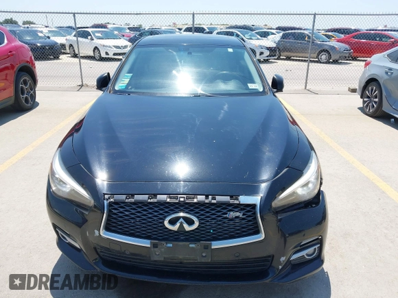 2015 Infiniti Q50 z VIN JN1BV7AP9FM335745, wystawiony jako IAAI lot #42336325 z przebiegiem 153 970 mil mil oraz . Historia ofert i sprzedaży dostępna na DreamBid. Obrazek 6.