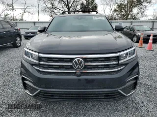 2021 Volkswagen Atlas SEL Premium R-Line with VIN 1V2FE2CA5MC224413, listed as a Copart auction lot 87508645 with 39,186 mi miles and Salvage title. Bid and sale history available at DreamBid. Image 5.