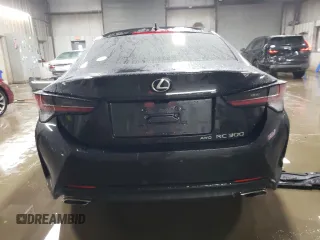 2021 Lexus RC with VIN JTHD85EC8M5006372, listed as a Copart auction lot 77558664 with 37,846 mi miles and Salvage Title. Bid and sale history available at carsss.com. Image 6.