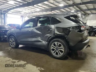 2021 Ford Escape SEL Hybrid with VIN 1FMCU9CZ5MUA11764, listed as a Copart auction lot 43969335 with 46,449 mi miles and Salvage title. Bid and sale history available at DreamBid. Image 2.