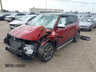 2020 Kia Soul LX with VIN KNDJ23AU8L7002544, listed as a IAAI auction lot 41466117 with 1 mi miles. Bid and sale history available at carsss.com. Image 17.