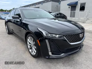 2020 Cadillac CT5 Premium Luxury with VIN 1G6DN5RKXL0124837, listed as a Copart auction lot 63713535 with 90,731 mi miles and Salvage title. Bid and sale history available at DreamBid. Image 4.