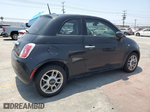 2013 FIAT 500 Pop z VIN 3C3CFFAR5DT745061, wystawiony jako Copart lot #56786995 z przebiegiem 138 188 mil mil oraz Czysty tytuł • Clean title. Historia ofert i sprzedaży dostępna na DreamBid. Obrazek 3.