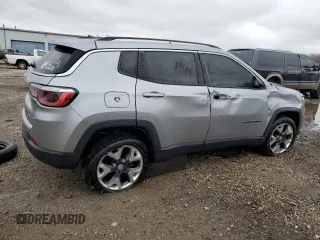 2019 Jeep Compass Limited with VIN 3C4NJCCB6KT659868, listed as a Copart auction lot 80704144 with 84,013 mi miles and Salvage title. Bid and sale history available at DreamBid. Image 3.