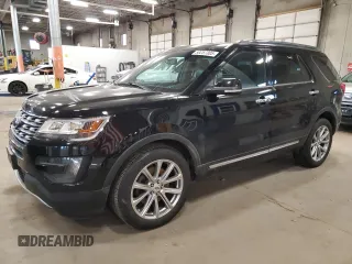 2016 Ford Explorer Limited with VIN 1FM5K8F81GGA11517, listed as a Copart auction lot 50257305 with 93,255 mi miles and Salvage Title. Bid and sale history available at carsss.com. Image 1.