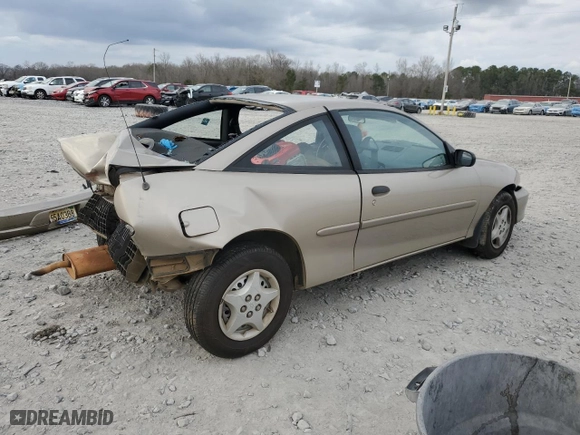 2000 Chevrolet Cavalier with VIN 1G1JC1247Y7101730, listed as a Copart auction lot 43978495 with 0 mi miles and Salvage Title. Bid and sale history available at carsss.com. Image 3.