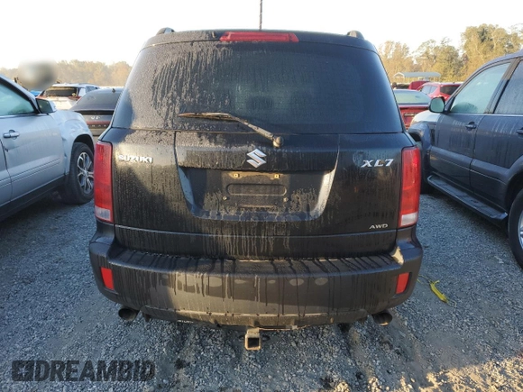 2007 Suzuki XL7 with VIN 2S3DA117176110445, listed as a Copart auction lot 75816254 with Not provided miles and Salvage title. Bid and sale history available at DreamBid. Image 6.