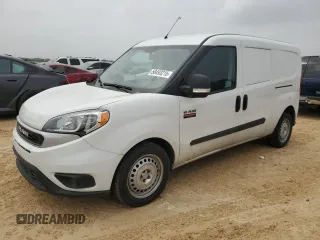 2022 Ram ProMaster City Cargo Tradesman with VIN ZFBHRFAB4N6Y48546, listed as a Copart auction lot 50493215 with 21,531 mi miles and Salvage title. Bid and sale history available at DreamBid. Image 1.