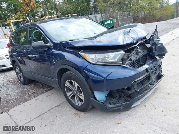 2019 Honda CR-V LX with VIN 2HKRW6H34KH204409, listed as a IAAI auction lot 40494547 with 65,821 mi miles. Bid and sale history available at carsss.com. Image 1.