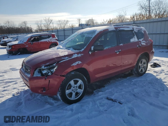 2006 Toyota RAV4 with VIN JTMZK33V165000949, listed as a Copart auction lot 45101345 with 217,342 mi miles and Salvage Title. Bid and sale history available at carsss.com. Image 1.