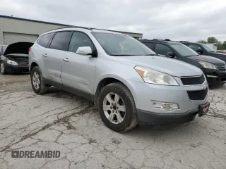 2012 Chevrolet Traverse 1LT with VIN 1GNKRGED9CJ421224, listed as a Copart auction lot 54675265 with 171,227 mi miles and Clean Title. Bid and sale history available at DreamBid. Image 4.