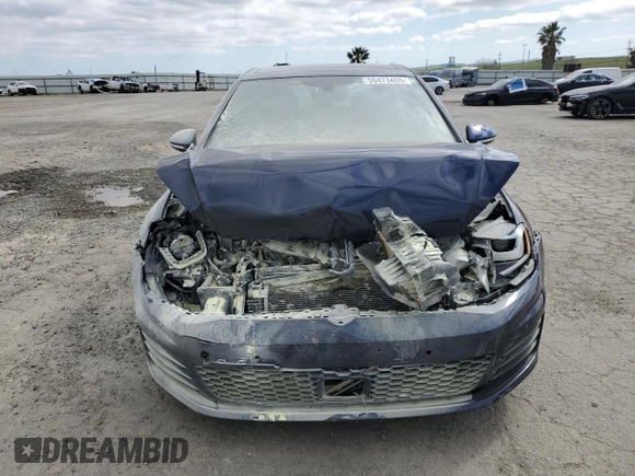 2015 Volkswagen Golf GTI Autobahn with VIN 3VW4T7AU5FM055839, listed as a Copart auction lot 50473405 with 17,851 mi miles and Salvage Title. Bid and sale history available at carsss.com. Image 5.