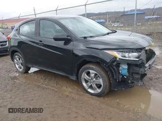 2019 Honda HR-V LX with VIN 3CZRU6H30KG725409, listed as a IAAI auction lot 41913328 with 48,299 mi miles. Bid and sale history available at carsss.com. Image 1.