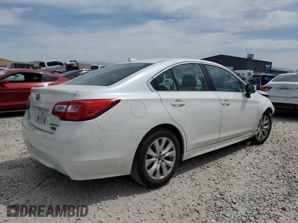 2016 Subaru Legacy Premium with VIN 4S3BNBC63G3040409, listed as a Copart auction lot 60230125 with 171,910 mi miles and Salvage title. Bid and sale history available at DreamBid. Image 3.