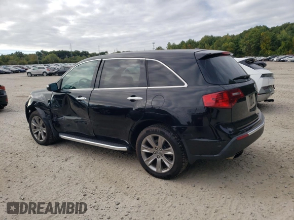 2013 Acura MDX Advance with VIN 2HNYD2H84DH503121, listed as a Copart auction lot 72412404 with 145,626 mi miles and Salvage Title. Bid and sale history available at DreamBid. Image 2.