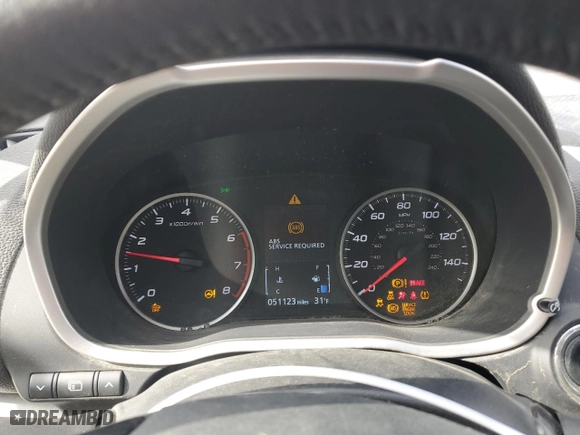 2022 Mitsubishi Eclipse Cross SE with VIN JA4ATWAA3NZ004255, listed as a Copart auction lot 44253685 with 51,123 mi miles and Salvage Title. Bid and sale history available at carsss.com. Image 9.