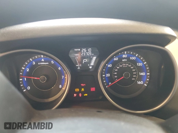 2012 Hyundai Elantra Limited z VIN KMHDH4AE6CU200000, wystawiony jako Copart lot #54315775 z przebiegiem 23 709 mil mil oraz Szkoda całkowita • Salvage title. Historia ofert i sprzedaży dostępna na DreamBid. Obrazek 9.