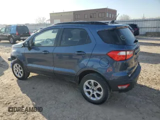 2022 Ford EcoSport SE with VIN MAJ6S3GL4NC469965, listed as a Copart auction lot 48806695 with 58,153 mi miles and Salvage Title. Bid and sale history available at carsss.com. Image 2.