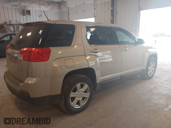 2014 GMC Terrain SLE with VIN 2GKALMEK9E6196360, listed as a IAAI auction lot 42405230 with 179,142 mi miles and . Bid and sale history available at DreamBid. Image 4.