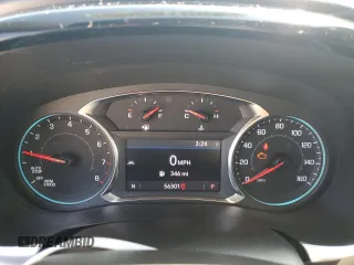 2023 Chevrolet Traverse LT with VIN 1GNERHKW3PJ185622, listed as a Copart auction lot 49978345 with 56,301 mi miles and Salvage title. Bid and sale history available at DreamBid. Image 9.
