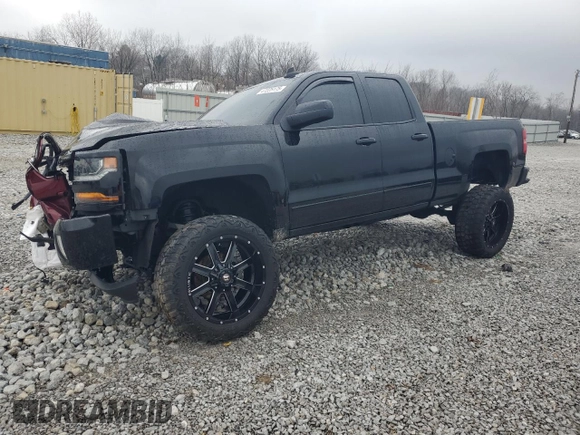 2018 Chevrolet Silverado 1500 LT with VIN 1GCVKREC0JZ216189, listed as a Copart auction lot 47225175 with Not Provided miles and Salvage Title. Bid and sale history available at DreamBid. Image 1.