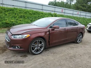 2016 Ford Fusion Titanium with VIN 3FA6P0D95GR141645, listed as a Copart auction lot 62582215 with 216,674 mi miles and Clean title. Bid and sale history available at DreamBid. Image 1.